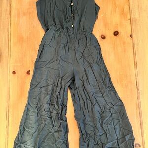 Elegant Dark Green Jumpsuit